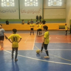 تیم فوتبال مدرسه-دبستان شیخ محمد خیابانی تهران-1404